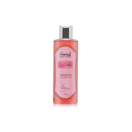 Raghad Organics La Dentelle Shower Gel: Experience Luxurious Fragrance and Gentle Cleansing with This 250ml Treat for a Rejuvenated Shower Experience - Raghad Organics - Image 2